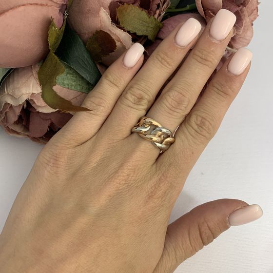 Золотое кольцо без камней