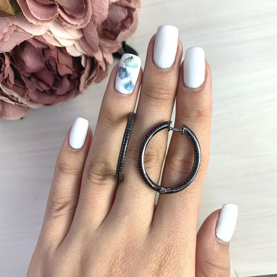 Срібні сережки з фіанітами