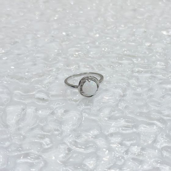 Серебряное кольцо с опалом 0.906ct