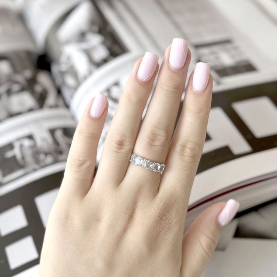 Срібна каблучка з топазом 2,272 карата