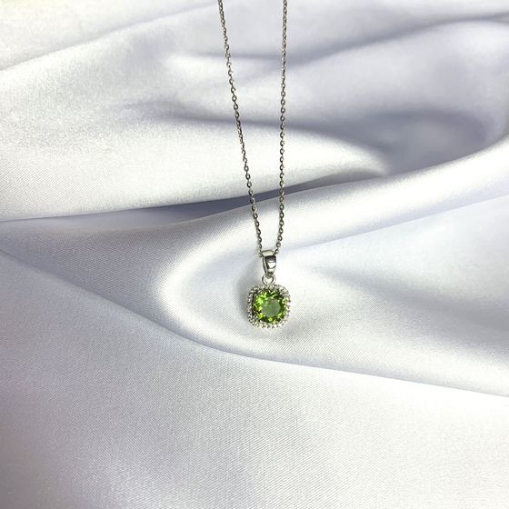 Срібна підвіска з султанітом 2.153ct