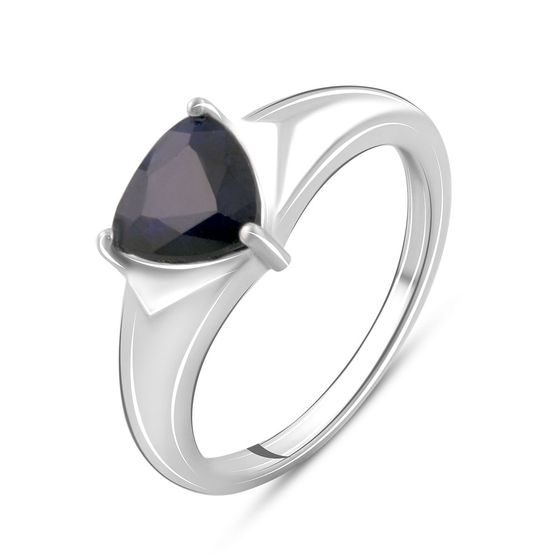 Серебряное кольцо с сапфиром 1.175ct