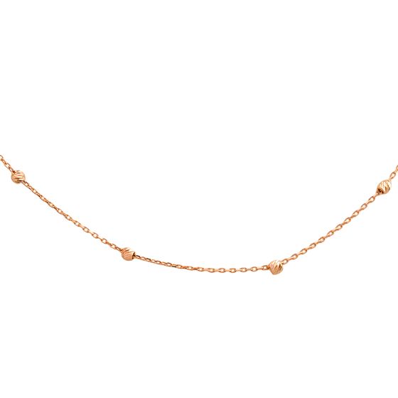 Золотое колье без камней