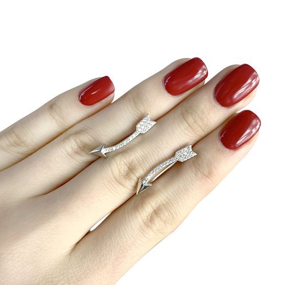 Срібні сережки з фіанітами