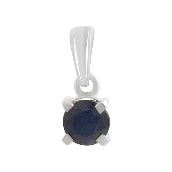 Серебряная подвеска с сапфиром 0.655ct