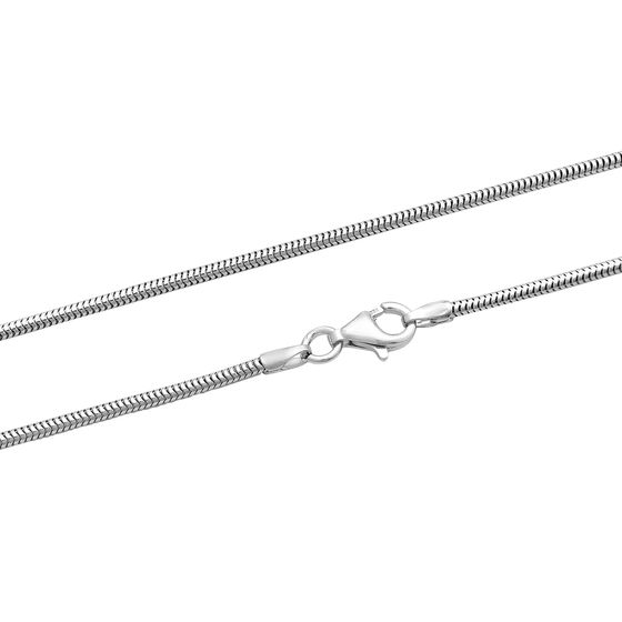 Silver chain without stones