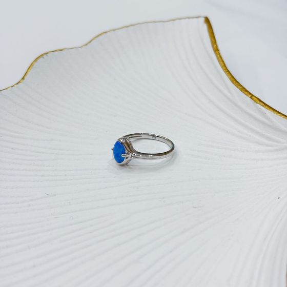 Срібна каблучка з опалом 0.467ct