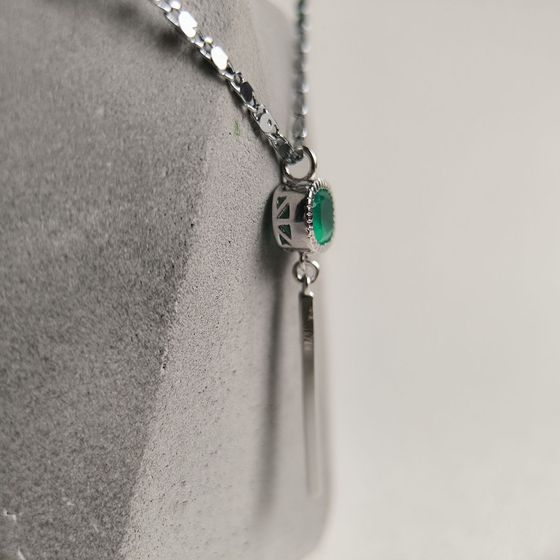 Срібна підвіска з агатом 0.725ct