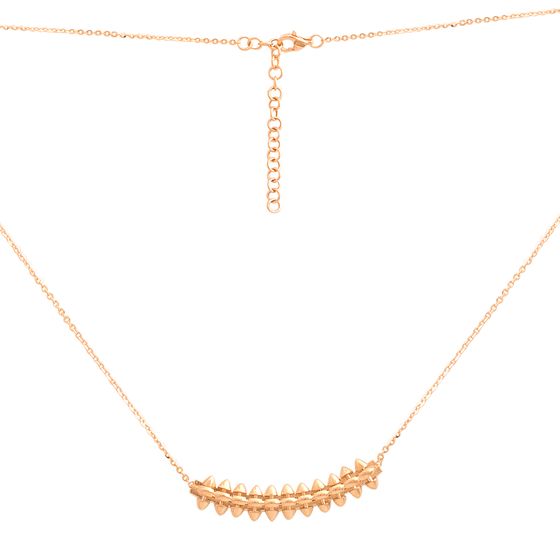 Золотое колье без камней