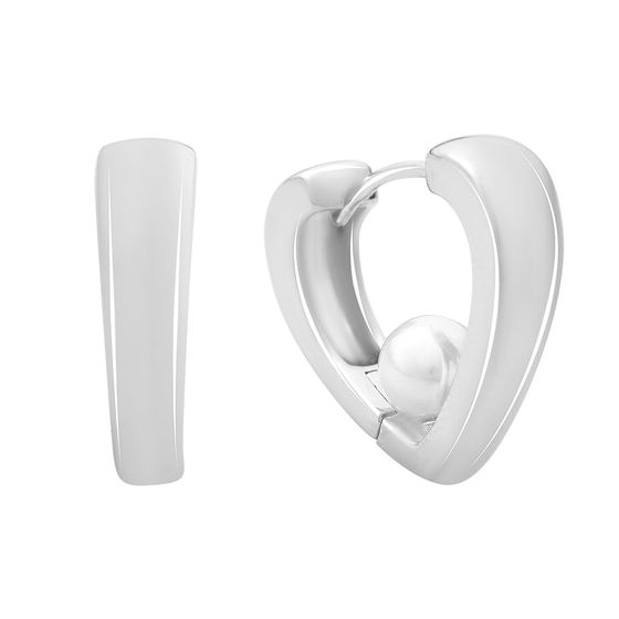 Срібні сережки з перлами