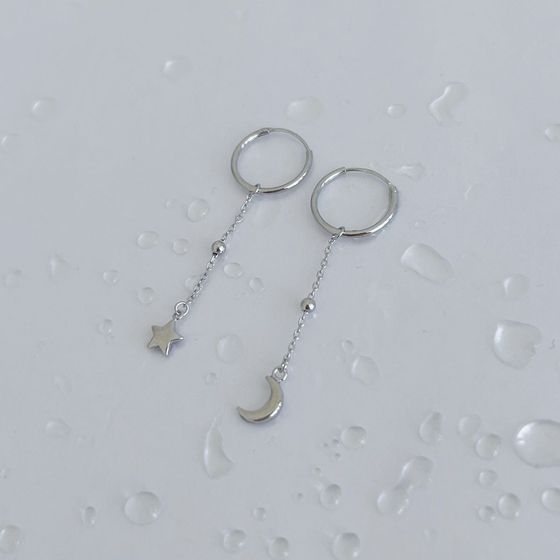 Срібні сережки без каменів