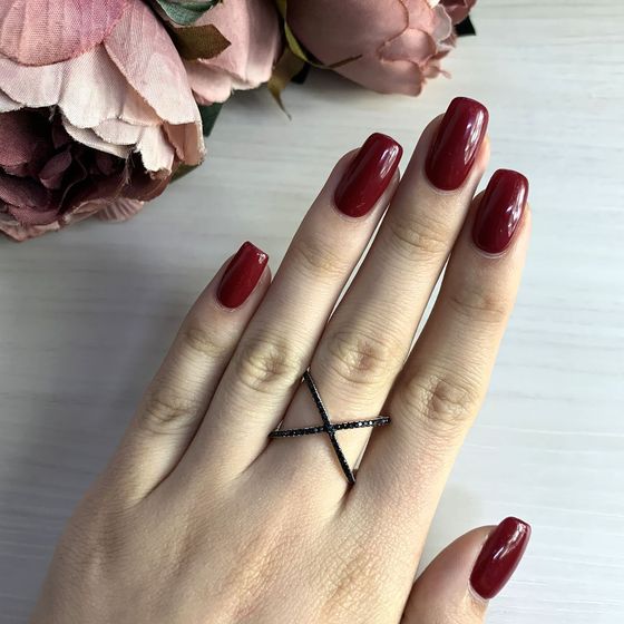 Silver Ring with Fianites