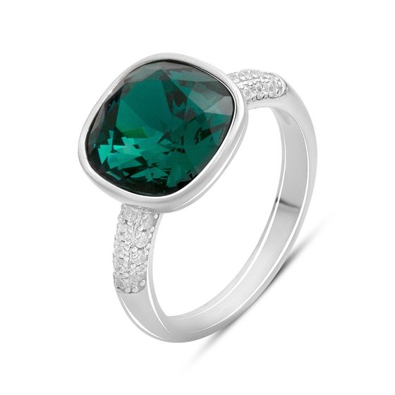 Silver Ring with Fianites