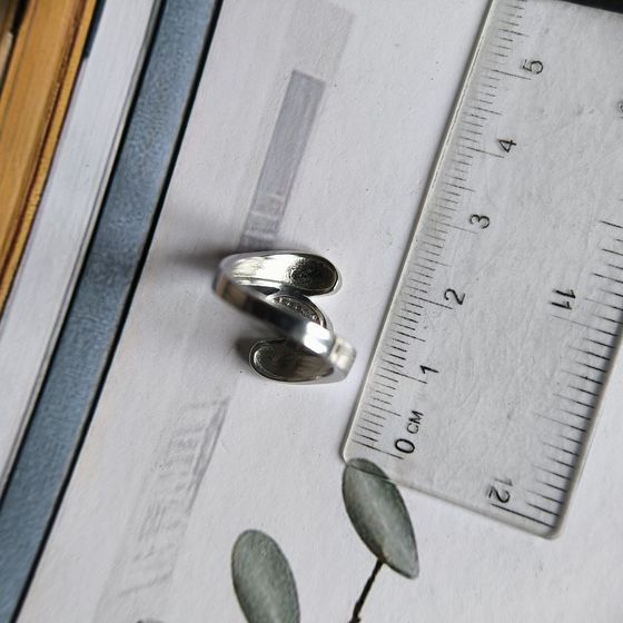 Silver Ring with Fianites