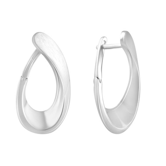 Золоті сережки без каменів