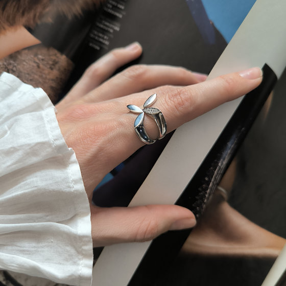 Silver Ring with Fianites