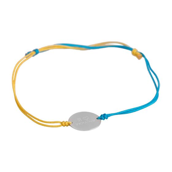 Silver bracelet without stones