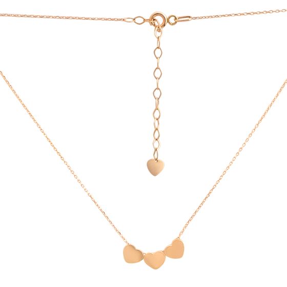 Золотое колье без камней