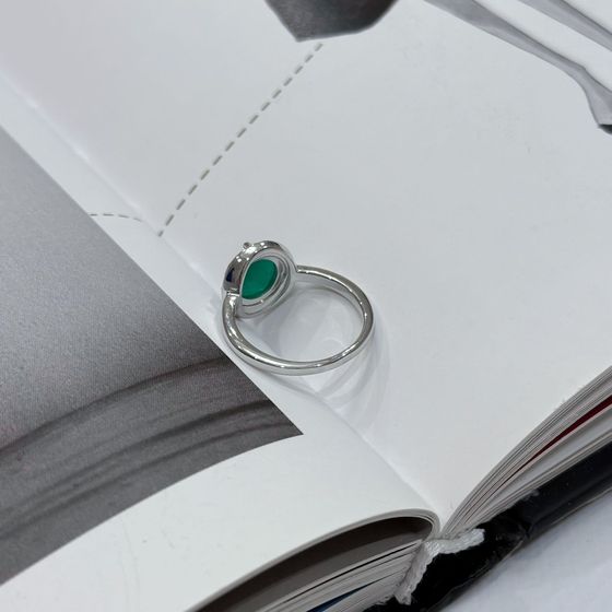 Срібна каблучка з агатом 1.8ct