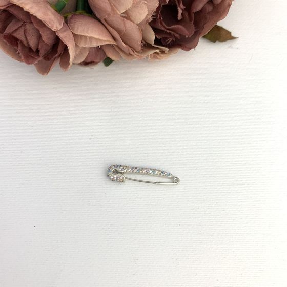 Срібна підвіска з фіанітами