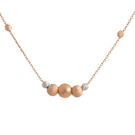 Золотое колье без камней