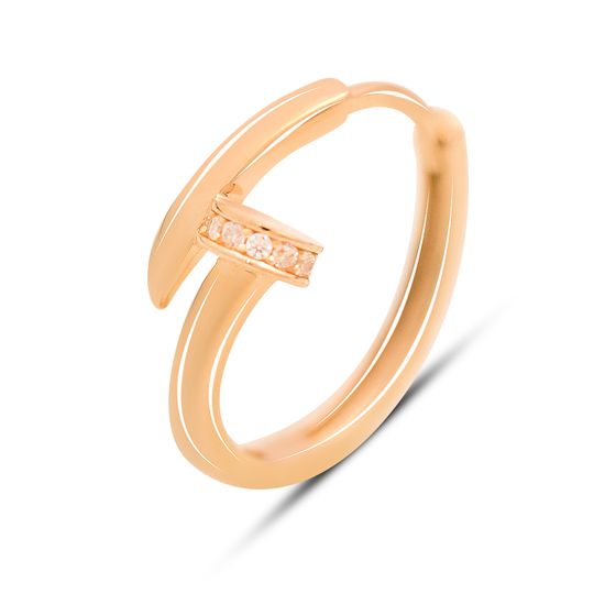 Золоті сережки з фіанітами 0.2ct