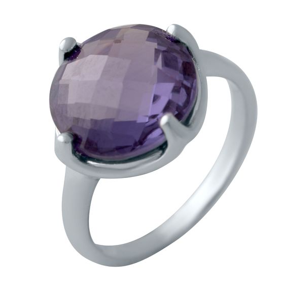 Silver ring with alexandrite 8.208ct