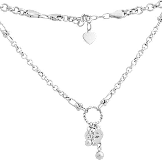 A gold necklace without stones
