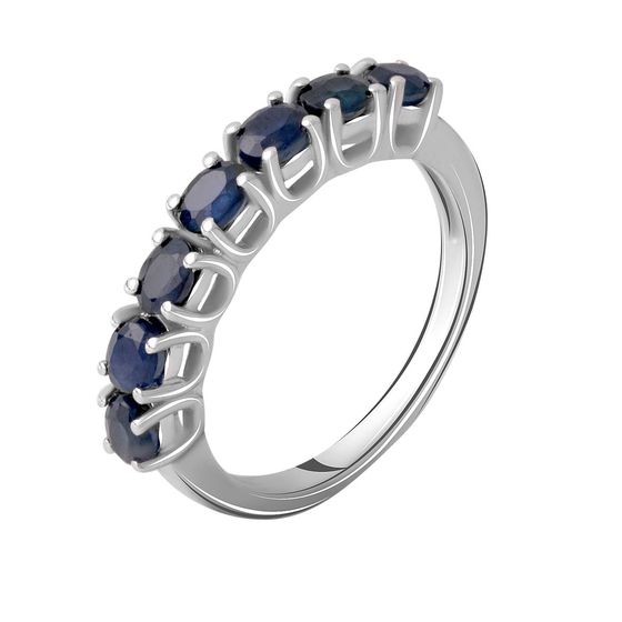 Серебряное кольцо с сапфиром 1.967ct