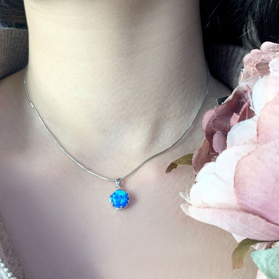 Срібна каблучка з опалом 1.722ct