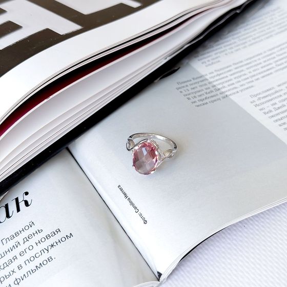 Срібна каблучка з султанітом 5,515 карата