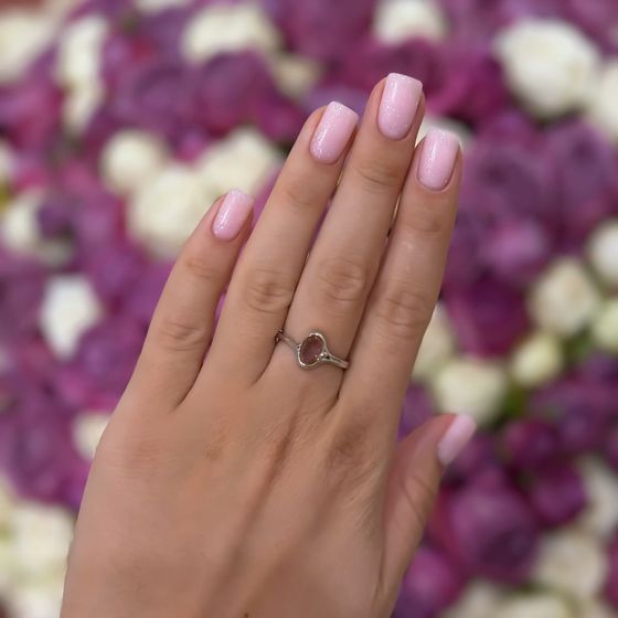 Серебряное кольцо с султанитом 1.167ct