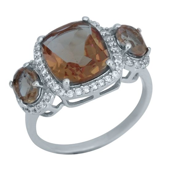 Серебряное кольцо с султанитом