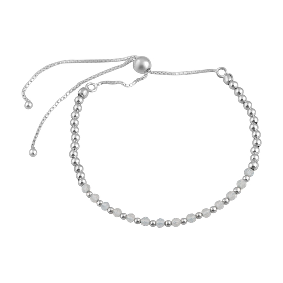 Silver bracelet with topaz 5.435ct