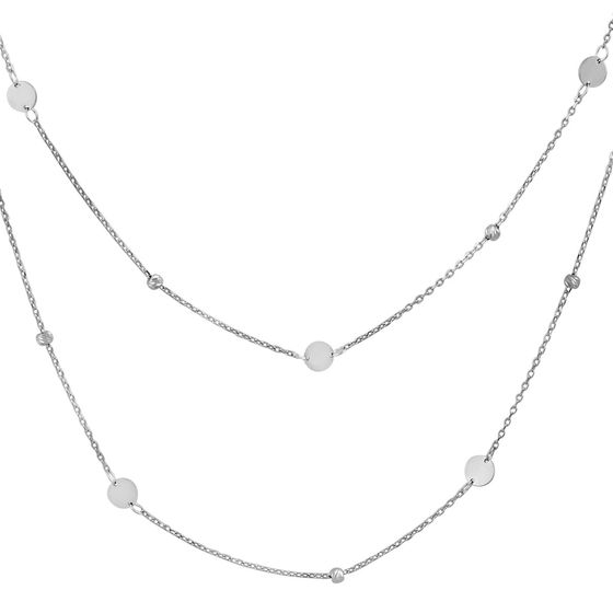 Золотое колье без камней