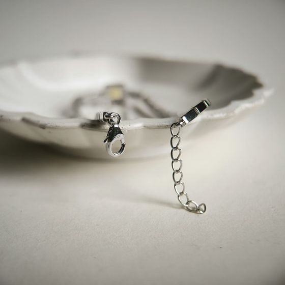 Срібний браслет із цитрином nano 7.51ct