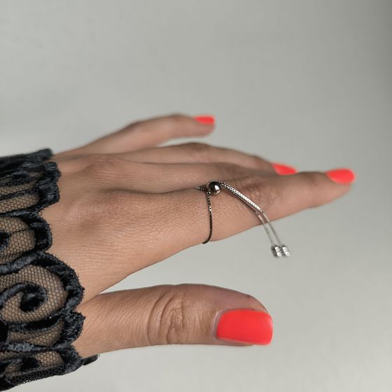 Серебряное кольцо без камней