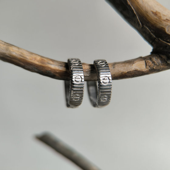 Серебряные серьги без камней