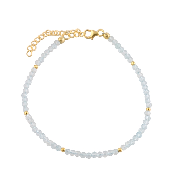 Срібний браслет з топазом 14.515ct