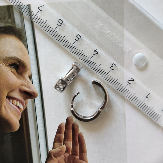 Срібні сережки з фіанітами