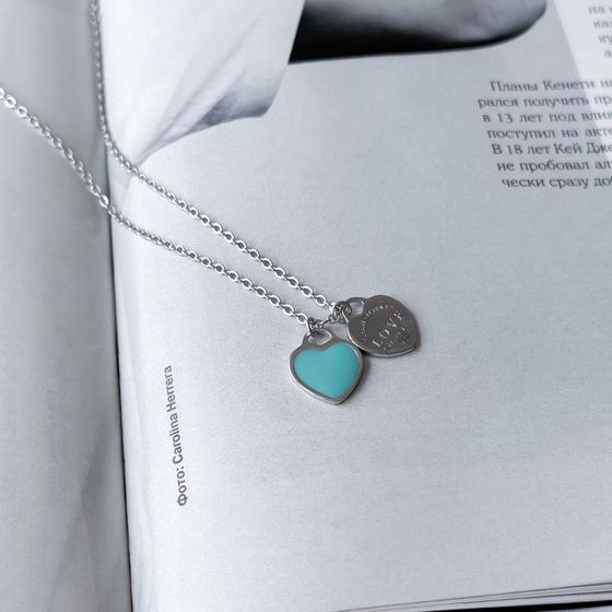 Silver necklace with yemallu