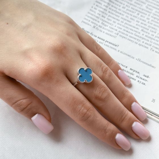 Серебряное кольцо с бирюзой