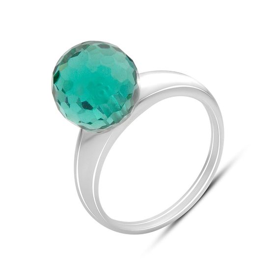 Silver Ring with Fianites