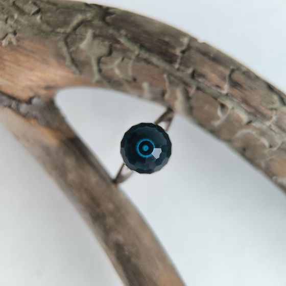 Silver Ring with Fianites