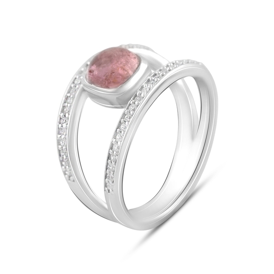 Срібна каблучка з турмаліном 1.808ct