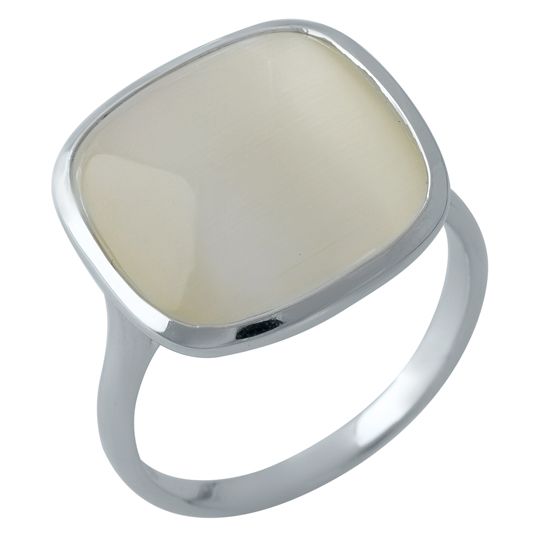 Silver Ring with a Cat's Eye