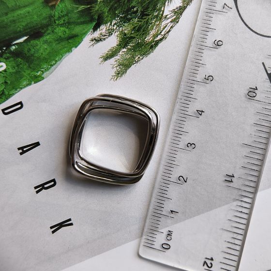 Silver Ring with Fianites