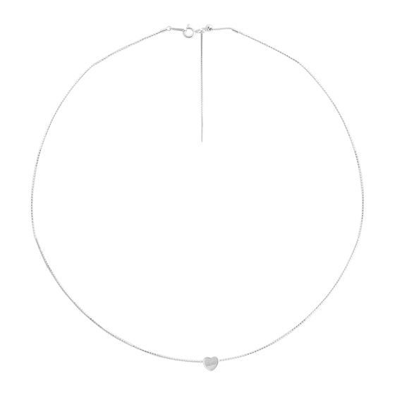 Срібне кольє з перламутром