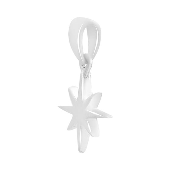 Silver pendant without stones