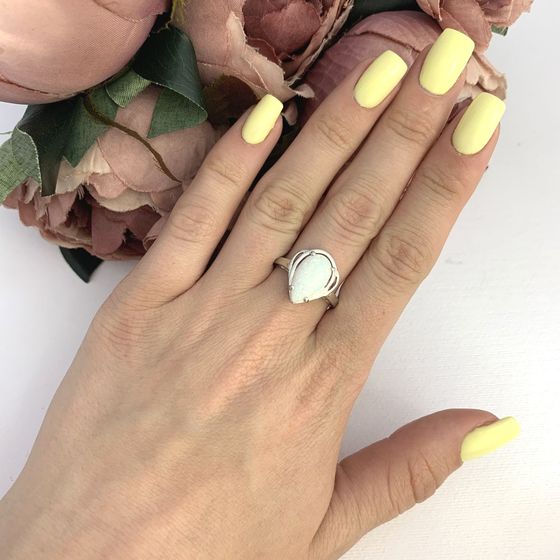 Срібна каблучка з опалом 1.35ct